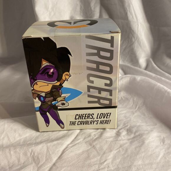Overwatch Electric Purple Tracer Loot Gaming Exclusive Vinyl Figure Collectible - Picture 4 of 5